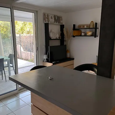 度假居 Aux Ayguades, Pavillon Confort Proche Plage, Terrasse Et Wifi *